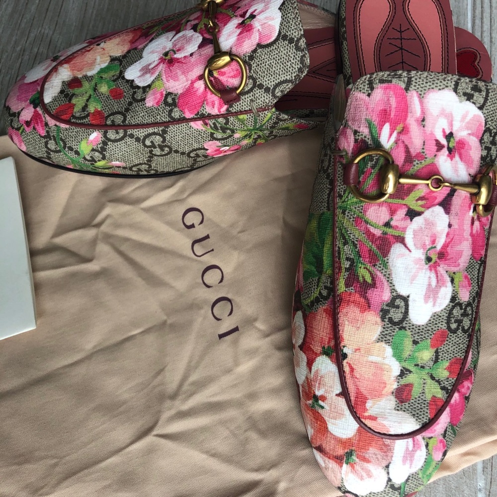 Gucci Blooms Slippers